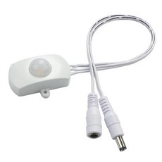미니 PIR 적외선 IR 센서 감지기 스위치 모듈 LED 스트립 조명용 DC 6V 12V 24V 5A, White sensor switch, 1개