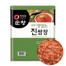 청정원 순창 양념이 맛있는 진쌈장 14kg, 1통