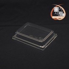 샌드위치 용기 DRP-13 DRP-1 케이스 뚜껑 100개, 1개