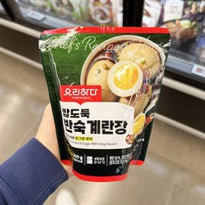 요리하다 요리하다 밥도둑 반숙 계란장 300g x 3개 아이스박스포장, 300ml