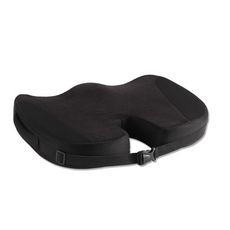 coccyx memory foam chair orthopedic pillow office seat pad 치질 치료 car seat big 쿠션 릴리프 통증 tailbone 베개, 검은 색, 45x35x7cm