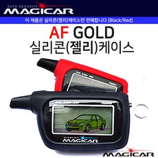 매직카 AF GOLD 젤리[실리콘] 케이스 블랙 레드, 매직카AFGOLD젤리실리콘케이스