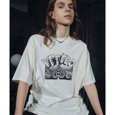 꼼파뇨 CPGN STUDIO 스퍼딜 반팔티 크림 반팔티