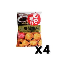 돈도아게 큐슈간장맛 봉지스낵 85g x 4개