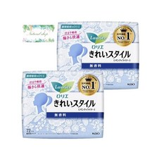 로리에 예쁜스타일 무향료 72매×2개 총144매 카오 대량 구매 덤이 딸림