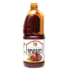 청우식품 양념치킨 순한맛 소스, 2.1kg, 5개