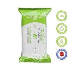 Alphanova 알파노바 베베 엑스트라 소프트 두꺼운 물티슈 72매 _FR, 1개, 1개