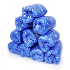100P 일회용 비닐 신발 덧신 슈즈커버 신발커버 슬리퍼 안전보호구