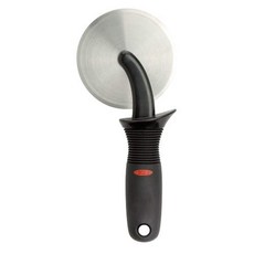 OXO 옥소 피자 휠 원 사이즈 블랙 및 실버, 1개