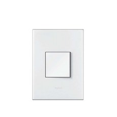 클린 아테오 정사각 스위치 단로1구 WH, 1개