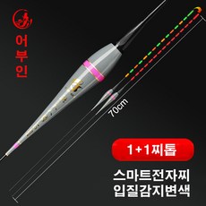 어부인 AG시리즈 스마트전자찌 나노소재 입질변색감지 올림찌 내림찌, AD004