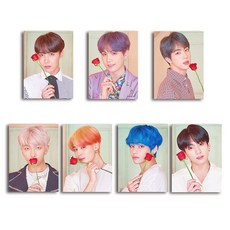 방탄보석십자수 크로스 스티치 스티커 자수 문자 벽돌 그림 포인트 다이아몬드 그림