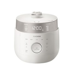 [TV+] 쿠쿠 트윈프레셔 마스터셰프 밥솥(10인용 그레이스 화이트) CRP-LHTR1010FGWM