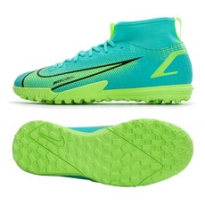 주니어 나이키 머큐리얼 슈퍼플라이 8 아카데미 TF 학생 유소년 어린이 축구화 축구 운동화 신발