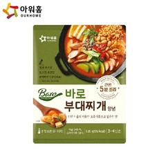 베스트식품 아워홈 바로 부대찌개 양념 120g x12개, 12개