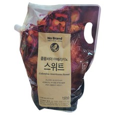 [퀴클리몰] 노브랜드 콜롬비아 아메리카노 스위트 2100ml, 1개