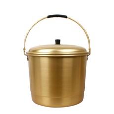 카시안 황들통 CH 양은 들통 곰솥 찜기 찜통 양동이 냄비, 중