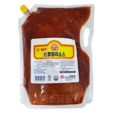 오뚜기 오쉐프 깐풍칠리소스, 1개, 2kg