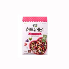 풀무원 하트뮤즐리 통곡물 앤 3가지 과일과 야채 시리얼, 320g, 5개