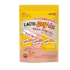 락토조이 구미젤리 복숭아맛 + 망고맛 600g, 2개