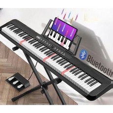 피아노 디지털 타미아노 전자 휴대용 88선반 건반 키 가정용 표준 블루투스 초급용 충전식 스탠다드 접이식