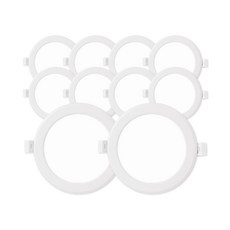 라인라이팅 LED 4인치 다운라이트 10W (벌레유입방지/방습), 10개, 주광색