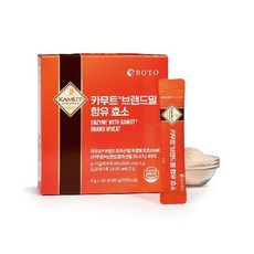 [보뚜] 카무트 브랜드밀 함유 효소 6박스, 90g, 6개