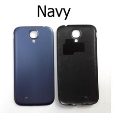 배터리 하우징 후면 커버 보호 케이스 1x 필름 삼성 갤럭시 S4 IV i9500 i9505 i337 M919 i545 L720, [01] Without Logo, [01] 1piece film free, [04] Navy, 1개
