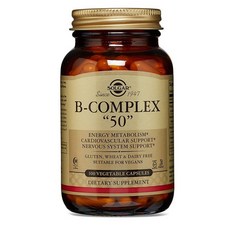 비타민B 콤플렉스 50 100정 솔가, 1개, 100캡슐