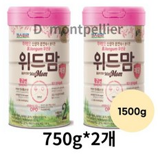 파스퇴르 위드맘 제왕 분유 2단계, 3개, 1500g