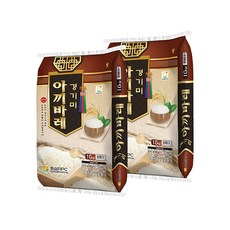 추청 경기미 쌀 20kg (10kgX2봉) 아끼바레 단일품종 상등급 1개