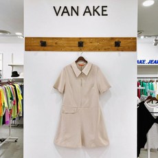 반에이크원피스 EESG UNIQUE 집업 미니원피스 ONE COLOR