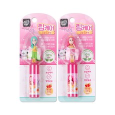 쥬쥬 어린이 립케어/오가닉시어버터 함유, 딸기향, 3.8g, 10개