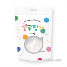 [룰루핑거] 룰루핑거클레이 단체용 (10g 30개) 하양 1C-01-301
