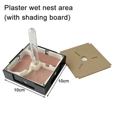 아크릴 개미 개미집 키우기 집 사육장 농장 무제한 확장 둥지 석, 1개, 3.Plaster wet