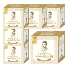 순작 청정지역 무주산 우리아이 첫 보리차 18티백, 144g, 6개
