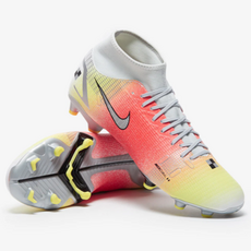 나이키 축구화 머큐리얼 슈퍼플라이8 아카데미 FG(화이트 브라이트망고)