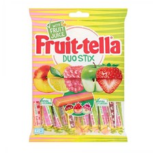 Fruittella 후르츠텔라 듀오 스틱 유아 간식 과일맛 모둠 젤리 160g 5팩, 5개 - 지텔라