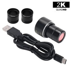 5MP 2K USB 소니 IMX CMOS 전자 디지털 접안 렌즈 산업 현미경 카메라 생물 PCB 전화 수리, 01 Black, 01 Black