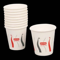 종이 소주잔 10P 이라이프 70ml 소주컵 다자판기컵 회용 93000EA