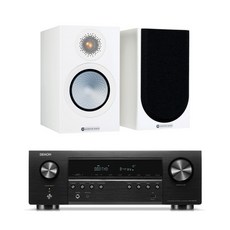 [없음] 데논 AVR-S670H + 모니터오디오 Silver 7G 50 하이파이 네트워크, 색상(스피커):스피커(월넛)