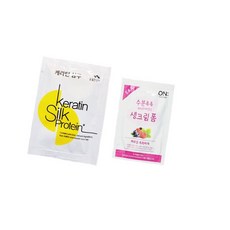 일회용 케라틴샴푸 50개(꽃을든남자)+생크림폼 50개 여행용 휴대용 1회용, 50개