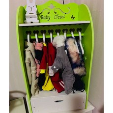 강아지 옷장 2단 수납장 고양이 애견 원목 반려견 애견옷장, 2번 그린화이트