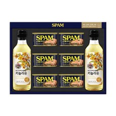 [식품의즐거움] 스팸 복합 1호 (카놀라500x2+스팸200x6), 단품