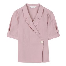 베스띠벨리 24S/S 랩 테일러드 하프 블라우스 BIB2449PI