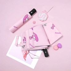 산리오 마이멜로디 마멜 우산 시나모롤 시나몬롤 접이식 햇살과 비 이중 사용 자동 귀여운 선스크린 파라솔 10050053110969751