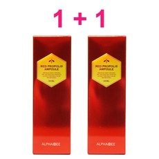 [1+1] 알파비 레드 프로폴리스 앰플 30ml + 30ml (2개), 개