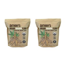 안토니스 카사바 가루 2lb(907g) 2팩 Anthony's Cassava Flour