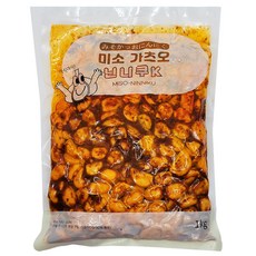 아삭아삭 미소가츠오 닌니쿠 된장마늘절임 1kg, 1개