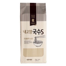 대한제분 곰표 내고향국수 S 3kg 진공반죽 고급소면, 1개